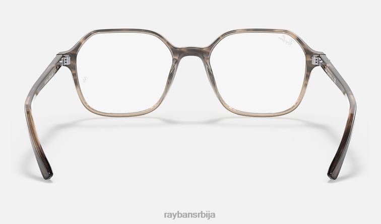Ray-Ban јохн оптицс P0HP1815 наочаре углачана браон хавана мушкарци