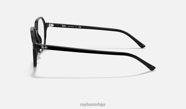 Ray-Ban јохн оптицс P0HP1819 наочаре углачана црна мушкарци