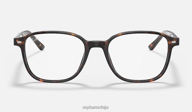 Ray-Ban леонард оптицс P0HP1822 наочаре углађена хавана мушкарци