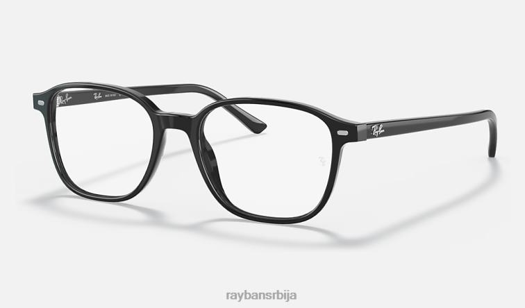 Ray-Ban леонард оптицс P0HP1823 наочаре углачана црна мушкарци