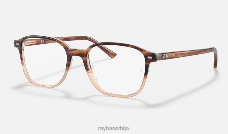 Ray-Ban леонард оптицс P0HP1827 наочаре углачана светла корњача мушкарци