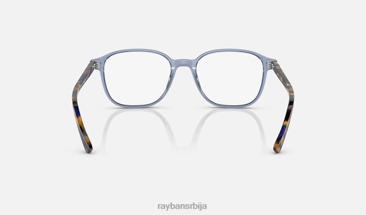 Ray-Ban леонард оптицс P0HP1828 наочаре углачано провидно плаво мушкарци