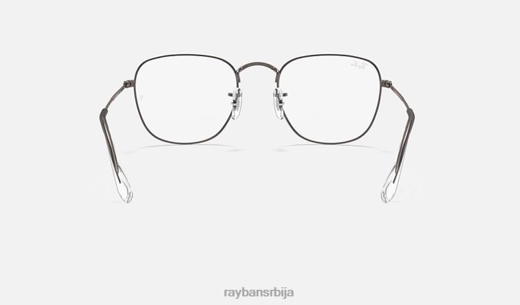 Ray-Ban искрена оптика P0HP1830 наочаре углачан гунметал мушкарци