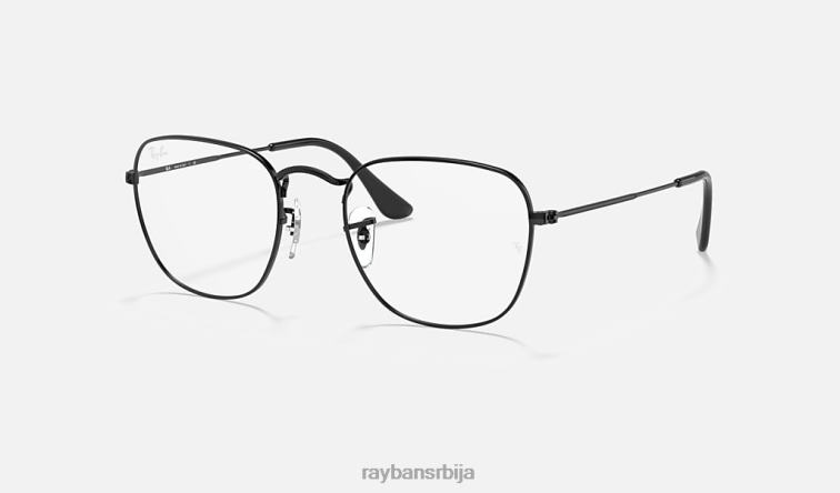 Ray-Ban искрена оптика P0HP1832 наочаре углачана црна мушкарци