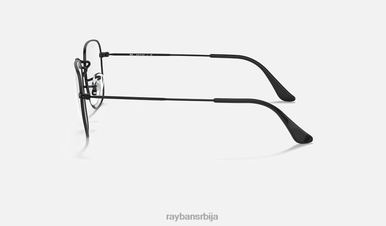 Ray-Ban искрена оптика P0HP1832 наочаре углачана црна мушкарци