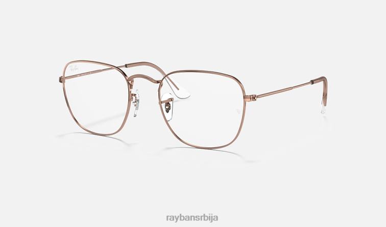 Ray-Ban искрена оптика P0HP1836 наочаре углачан бакар мушкарци