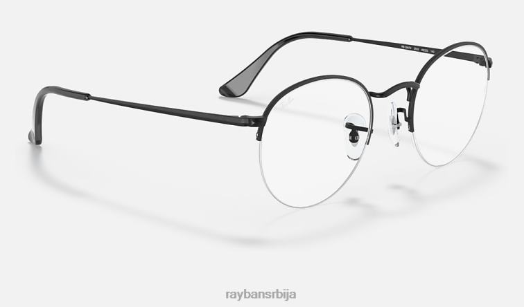Ray-Ban округлог погледа P0HP1877 наочаре мат црна мушкарци