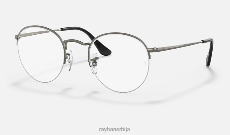 Ray-Ban округлог погледа P0HP1878 наочаре мат гунметал мушкарци