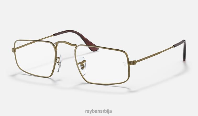 Ray-Ban јулие оптицс P0HP1923 наочаре мат антикно злато мушкарци