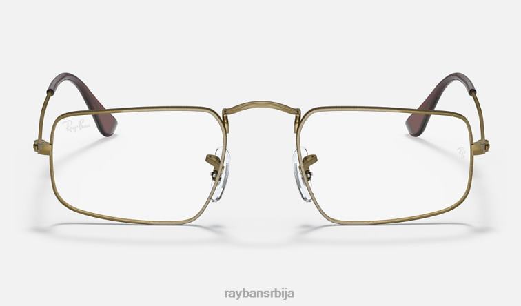 Ray-Ban јулие оптицс P0HP1923 наочаре мат антикно злато мушкарци
