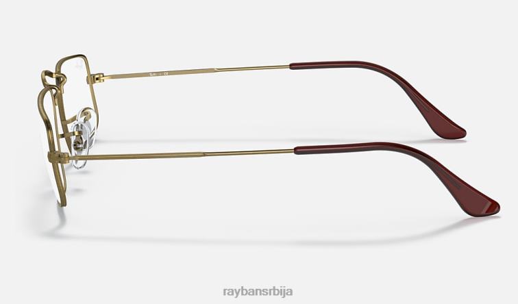 Ray-Ban јулие оптицс P0HP1923 наочаре мат антикно злато мушкарци