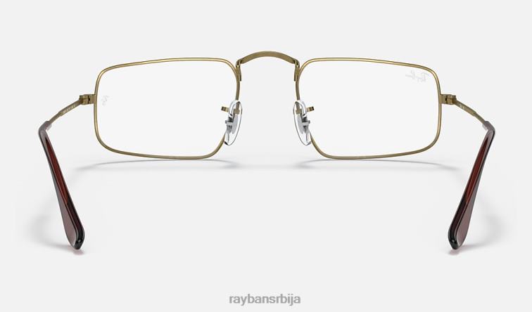 Ray-Ban јулие оптицс P0HP1923 наочаре мат антикно злато мушкарци