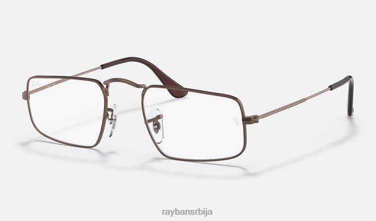 Ray-Ban јулие оптицс P0HP1925 наочаре мат бронза бакра мушкарци