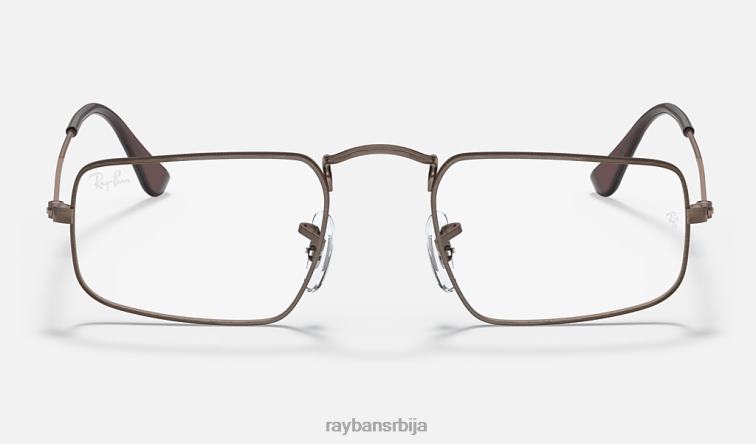 Ray-Ban јулие оптицс P0HP1925 наочаре мат бронза бакра мушкарци
