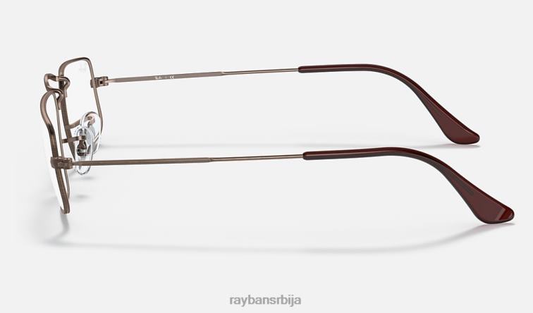 Ray-Ban јулие оптицс P0HP1925 наочаре мат бронза бакра мушкарци