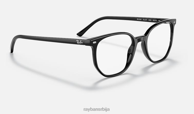 Ray-Ban еллиот оптицс P0HP1942 наочаре углачана црна мушкарци