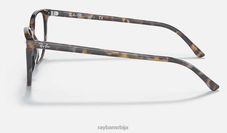 Ray-Ban еллиот оптицс P0HP1944 наочаре углачана браон сива хавана мушкарци