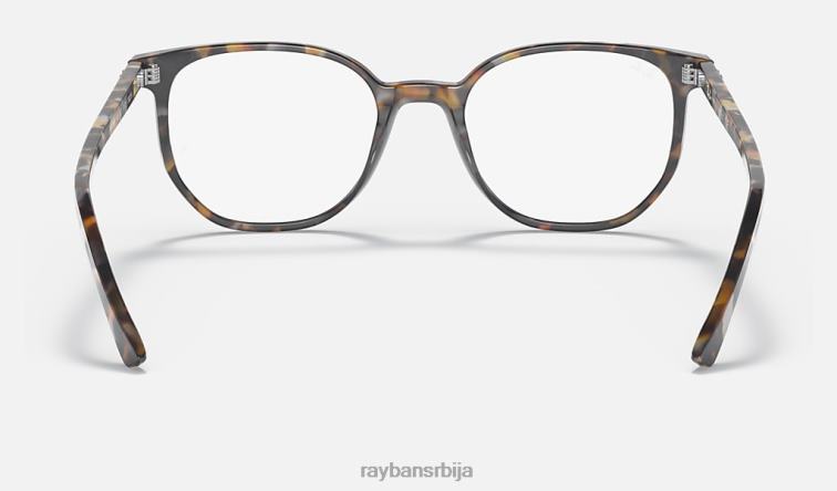 Ray-Ban еллиот оптицс P0HP1944 наочаре углачана браон сива хавана мушкарци