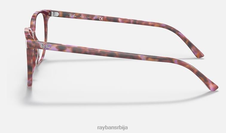 Ray-Ban еллиот оптицс P0HP1945 наочаре углачана браон/љубичаста хавана мушкарци