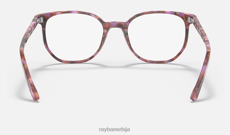 Ray-Ban еллиот оптицс P0HP1945 наочаре углачана браон/љубичаста хавана мушкарци