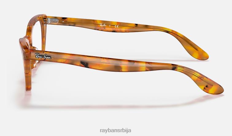 Ray-Ban лејди бербанк оптика P0HP1955 наочаре углачана корњача мушкарци