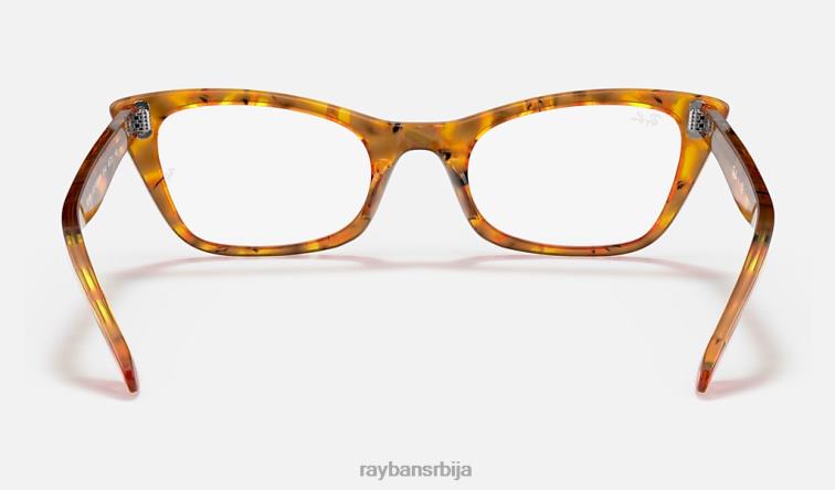 Ray-Ban лејди бербанк оптика P0HP1955 наочаре углачана корњача мушкарци