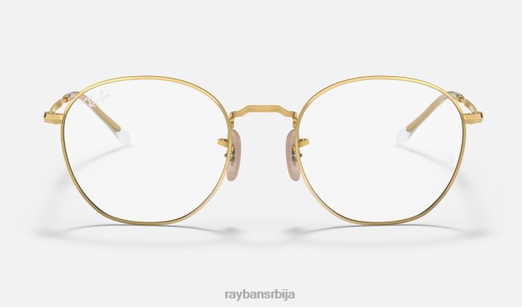 Ray-Ban пљачка оптика P0HP1978 наочаре углачано злато мушкарци
