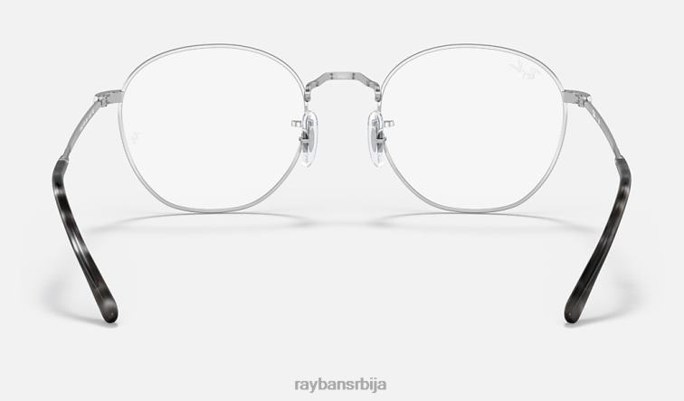 Ray-Ban пљачка оптика P0HP1979 наочаре углачано сребро мушкарци