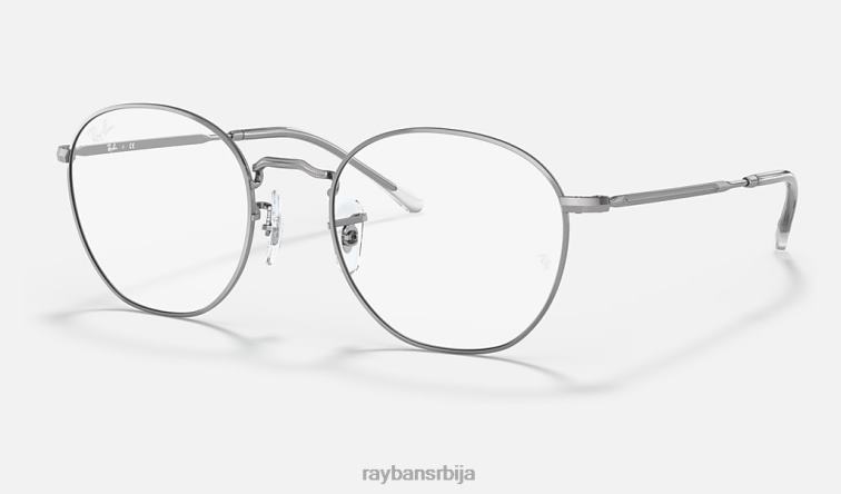 Ray-Ban пљачка оптика P0HP1980 наочаре углачан гунметал мушкарци