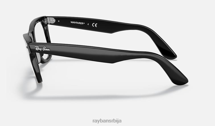 Ray-Ban оригинална ваифарер оптика P0HP2043 наочаре углачана црна мушкарци