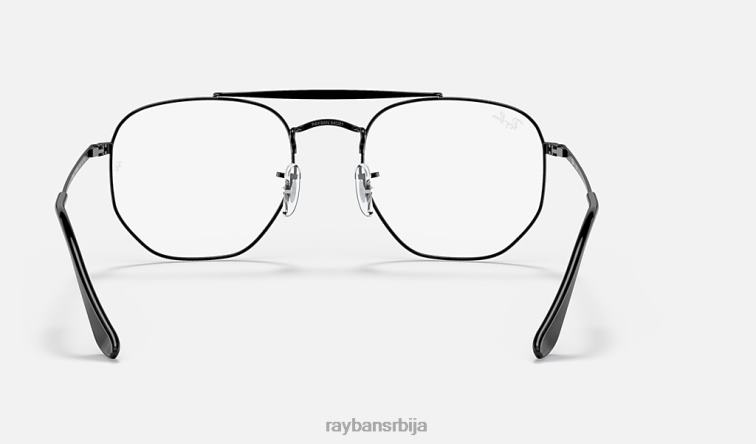 Ray-Ban маршал оптика P0HP2045 наочаре углачана црна мушкарци
