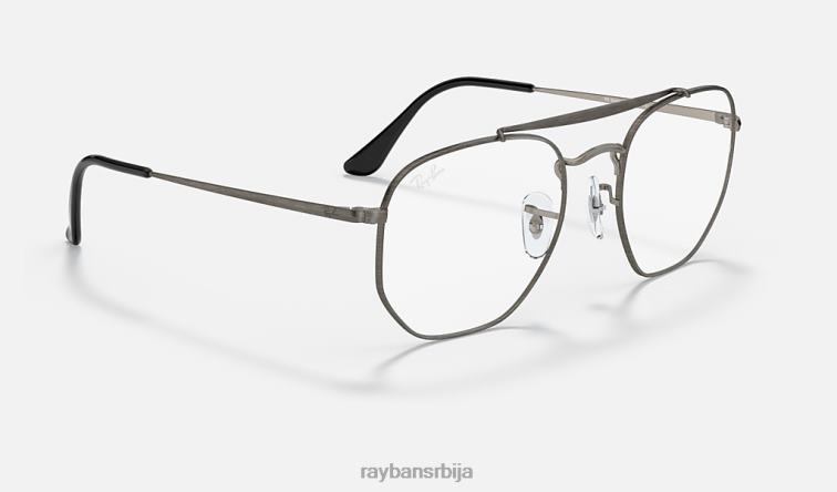 Ray-Ban маршал оптика P0HP2047 наочаре мат гунметал мушкарци