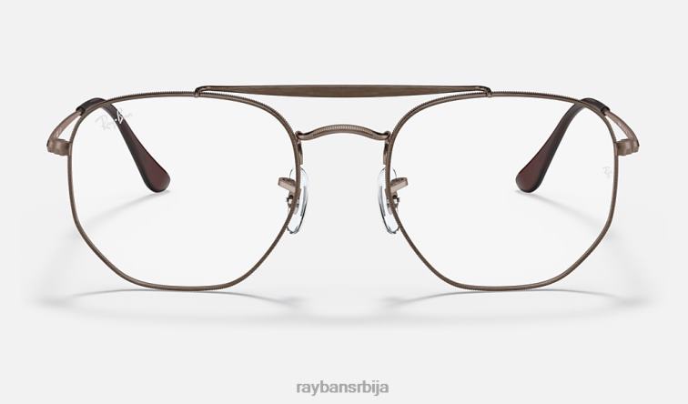 Ray-Ban маршал оптика P0HP2048 наочаре мат бронза бакра мушкарци