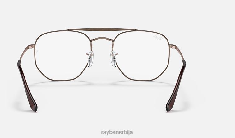 Ray-Ban маршал оптика P0HP2048 наочаре мат бронза бакра мушкарци