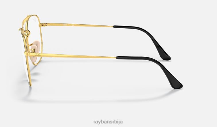 Ray-Ban маршал оптика P0HP2049 наочаре углачано црно на злату мушкарци