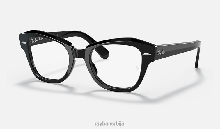 Ray-Ban државна улична оптика P0HP2127 наочаре углачана црна мушкарци
