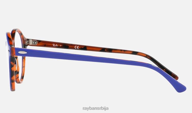 Ray-Ban декан оптике P0HP2279 наочаре углачане љубичице мушкарци