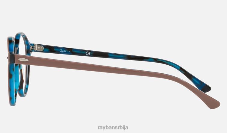 Ray-Ban декан оптике P0HP2280 наочаре углачан светлосмеђи мушкарци