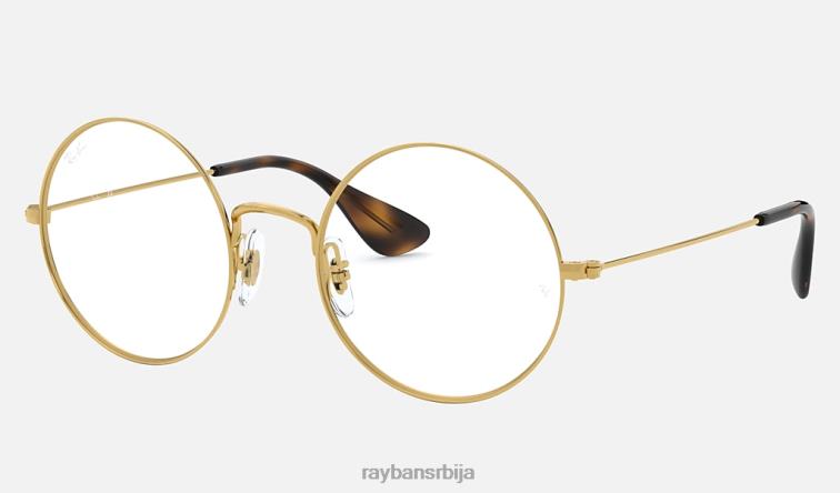 Ray-Ban ја-јо оптика P0HP2286 наочаре углачано злато мушкарци