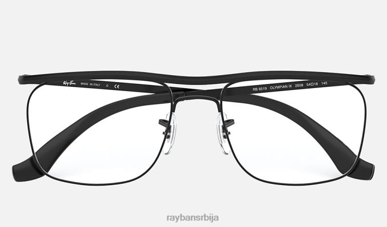 Ray-Ban олимпијац ИИ оптика P0HP2337 наочаре углачана црна мушкарци