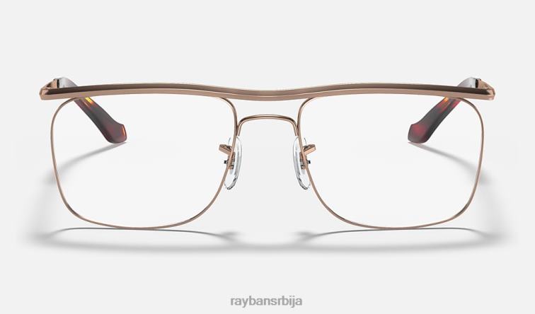 Ray-Ban олимпијац ИИ оптика P0HP2338 наочаре углачан браон мушкарци