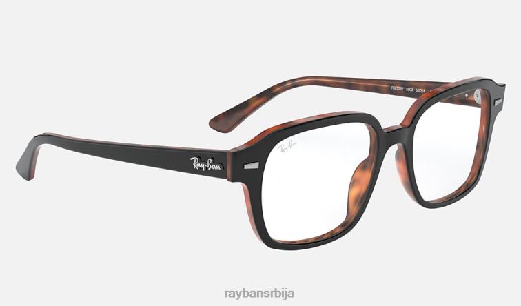 Ray-Ban туцсон оптицс P0HP2353 наочаре углачано сиво на Хавани мушкарци