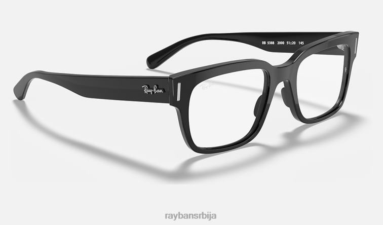 Ray-Ban јеффреи оптицс P0HP2479 наочаре углачана црна мушкарци