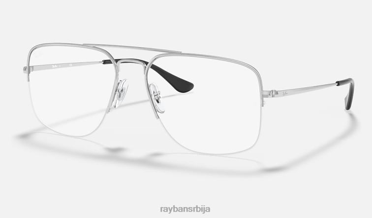 Ray-Ban општа оптика погледа P0HP2522 наочаре углачано сребро мушкарци